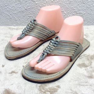 Bed stud sandals 8 flats thong flip flops